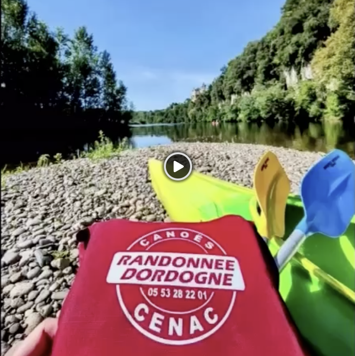 Vidéo de canoë kayak sur la Dordogne - Canoë Rando Dordogne